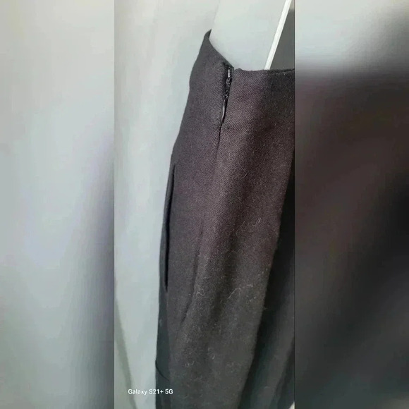 NA-KD Overlap Front Slit Midi Skirt, Black, xxsmall (US/2 EU/32) - Picture 6 of 13